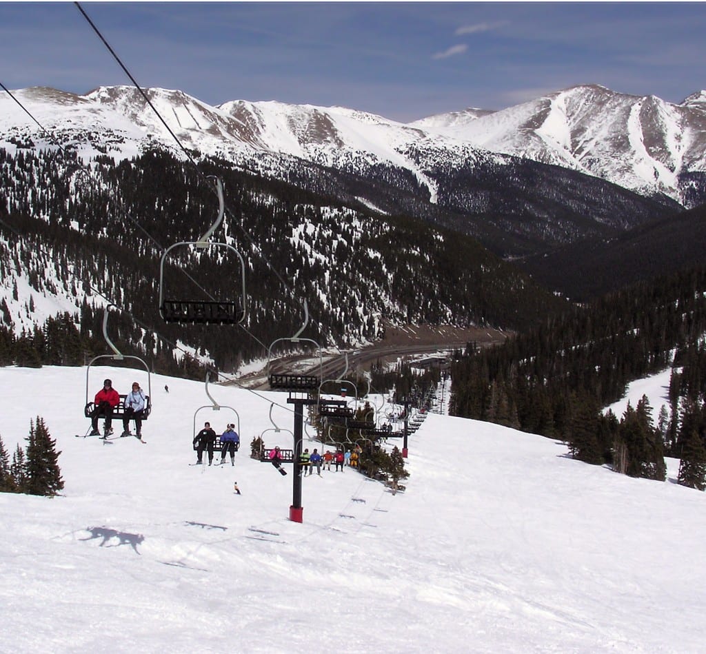 Arapahoe Basin and Loveland led the Colorado ski season kick off with opening day taking place at both ski resorts on Thursday, October 29th. The first chairs of skiers were sent up the mountain at 9 AM, operated by single chair openings that morning. 